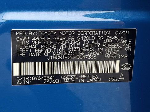 Used 2021 Lexus IS 300 AWD w/ Comfort Package image 26