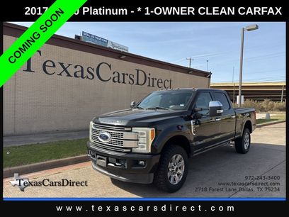 Used 2017 Ford F250 Platinum w/ Platinum Ultimate Package