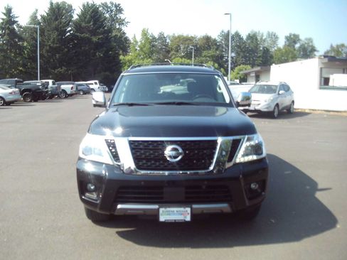 Used 2020 Nissan Armada Platinum w/ Captain's Chairs Package AWD/4WD image 8