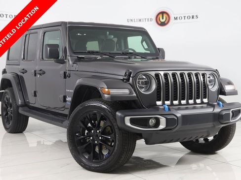 Used 2022 Jeep Wrangler Unlimited Sahara w/ Cold Weather Group image 1