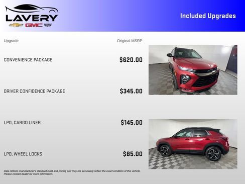 Used 2021 Chevrolet TrailBlazer RS w/ Convenience Package AWD/4WD image 7