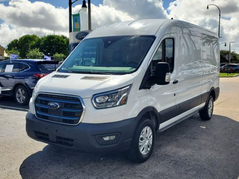Used 2023 Ford E-Transit Medium Roof w/ Load Area Protection Package image 3