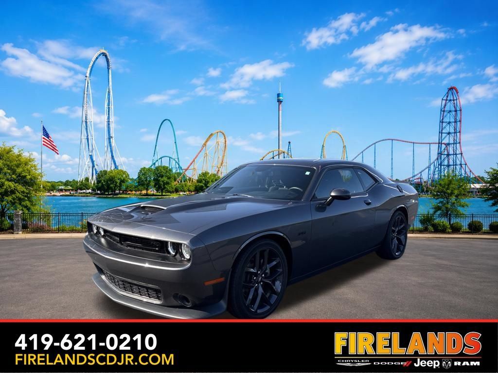 Used 2023 Dodge Challenger R/T w/ Blacktop Package RWD image 1