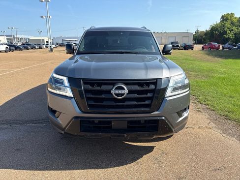 Used 2021 Nissan Armada SL w/ Midnight Edition Package RWD image 2