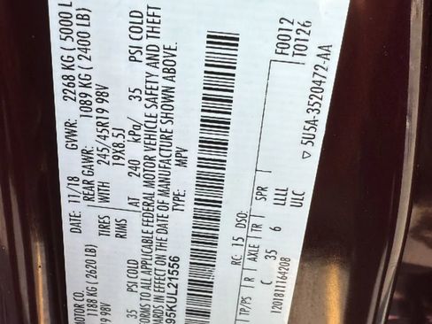 Used 2019 Lincoln MKC Reserve w/ MKC Climate Package image 34