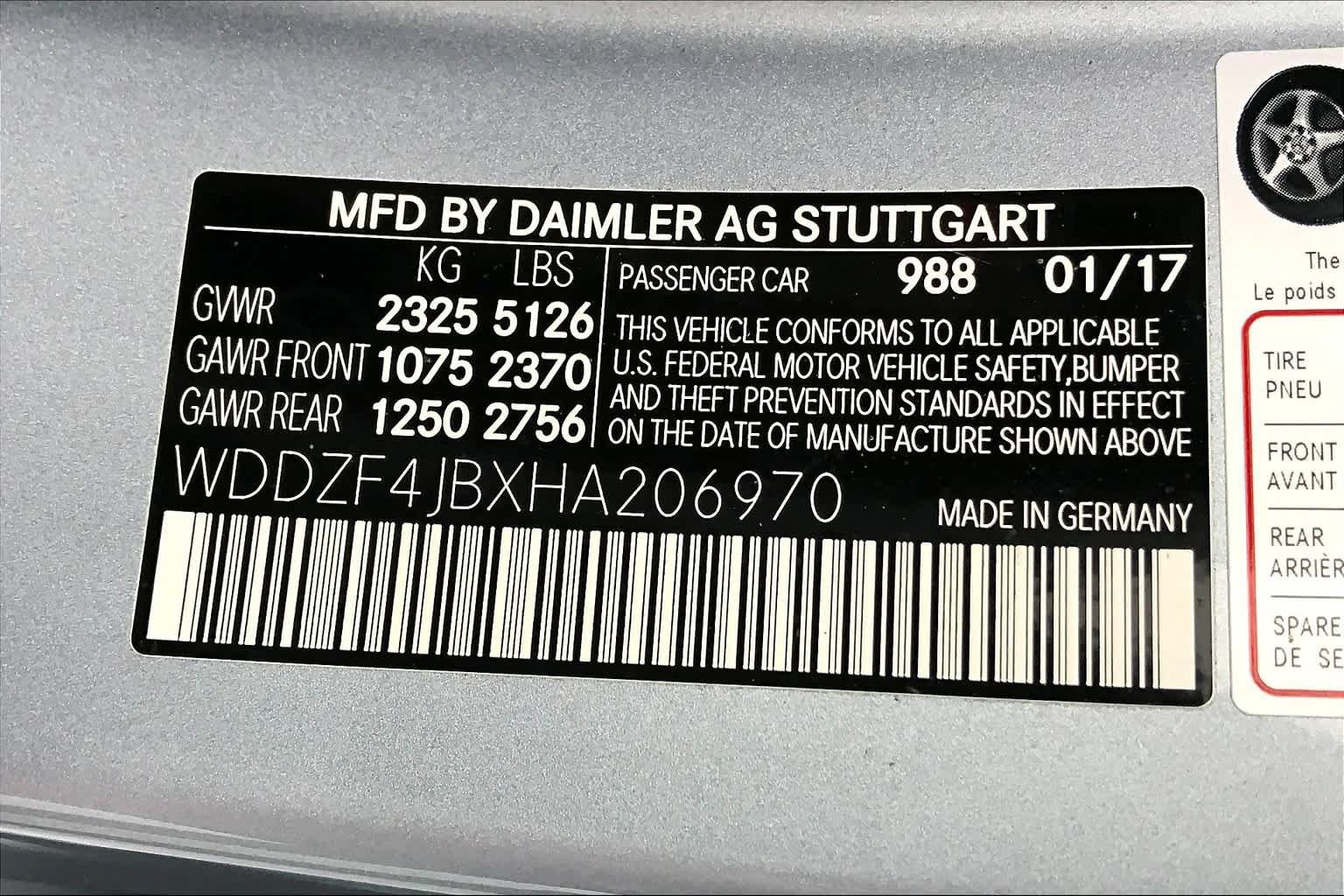 Certified 2017 Mercedes-Benz E 300 image 23