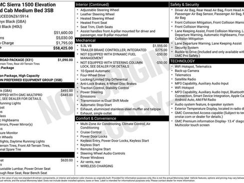 Used 2022 GMC Sierra 1500 Elevation w/ X31 Off-Road Package AWD/4WD image 40
