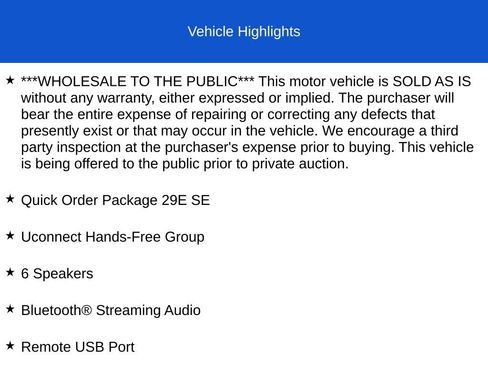 Used 2016 Dodge Grand Caravan SE w/ Quick Order Package 29E SE image 6