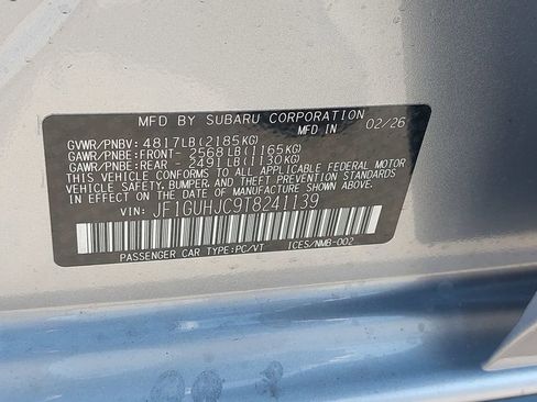 New 2026 Subaru Impreza RS image 31