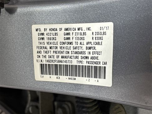 Used 2017 Honda Accord Sport image 9