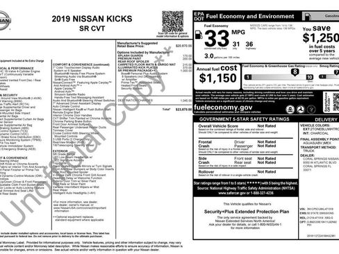 Used 2019 Nissan Kicks SR w/ SR Premium Package image 3