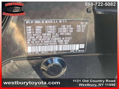 Used 2016 Honda HR-V EX-L image 18