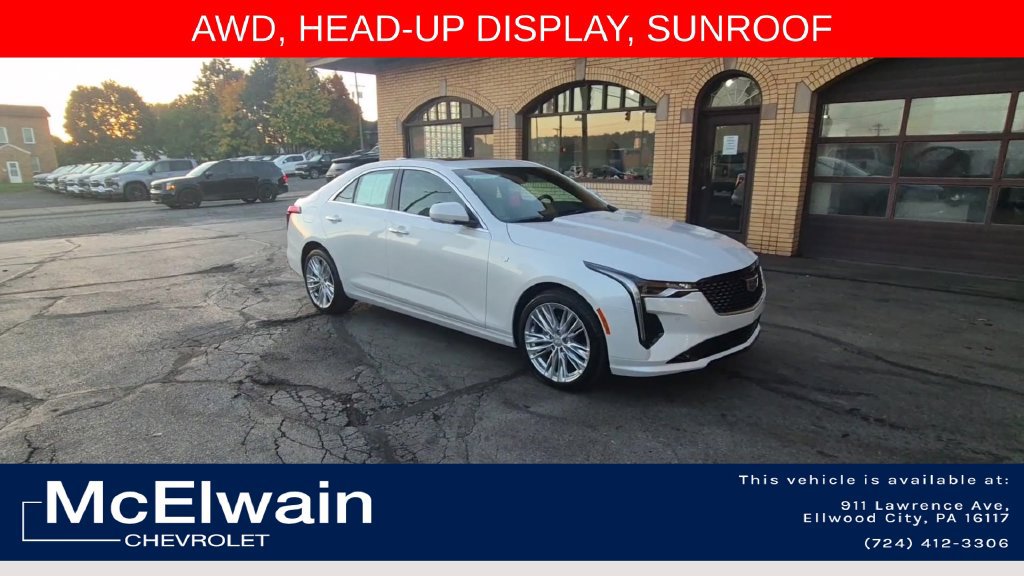 Used 2024 Cadillac CT4 Premium Luxury w/ Technology Package AWD/4WD image 3
