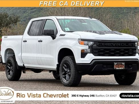 New 2026 Chevrolet Silverado 1500 Custom Trail Boss w/ Dark Appearance Package AWD/4WD image 1
