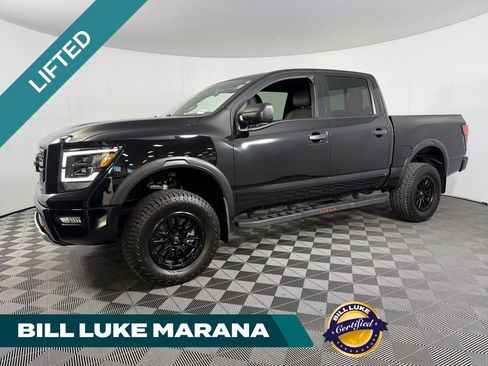 Used 2023 Nissan Titan PRO-4X w/ Off Road Protection Package AWD/4WD image 1