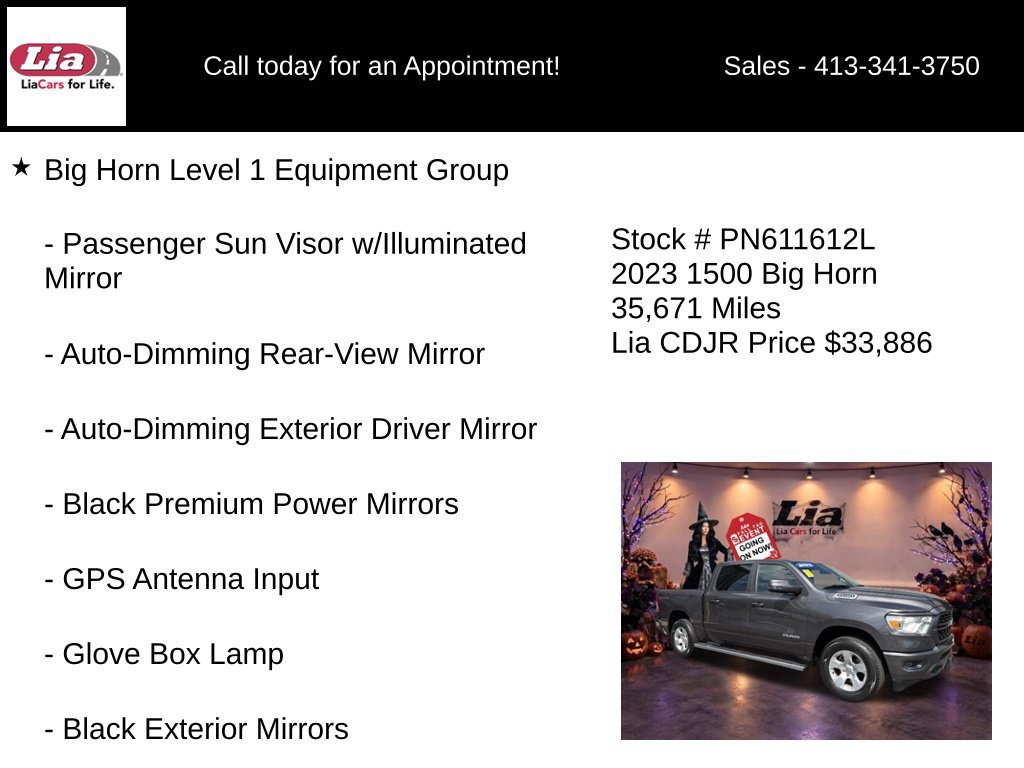 Certified 2023 RAM 1500 Big Horn AWD/4WD image 11