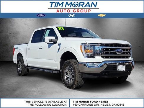 Used 2021 Ford F150 Lariat w/ Equipment Group 501A Mid image 1