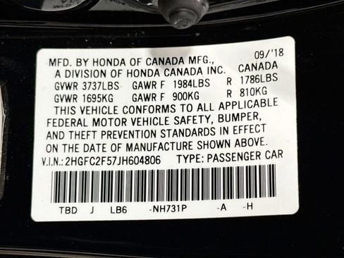 Used 2018 Honda Civic LX image 26