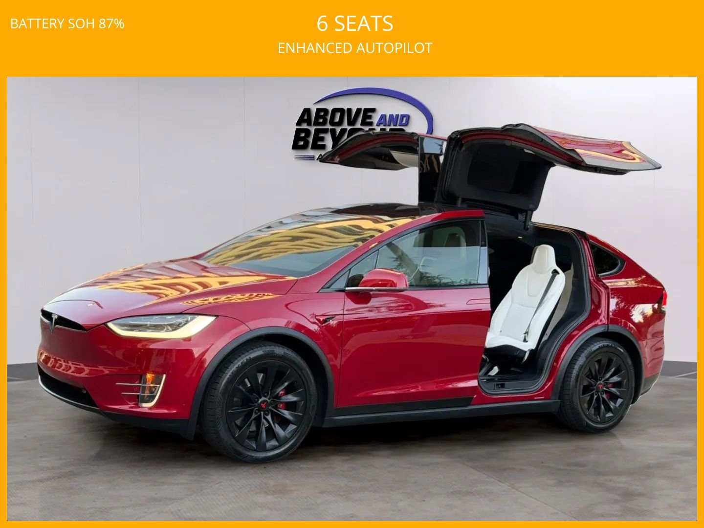 Used 2018 Tesla Model X 100D AWD/4WD image 7