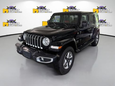 Used 2023 Jeep Wrangler Unlimited Sahara w/ Cold Weather Group AWD/4WD image 1