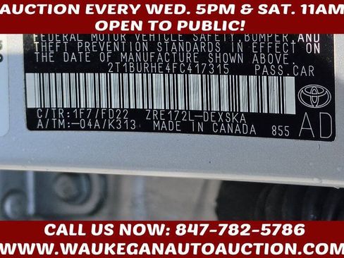 Used 2015 Toyota Corolla S FWD image 10