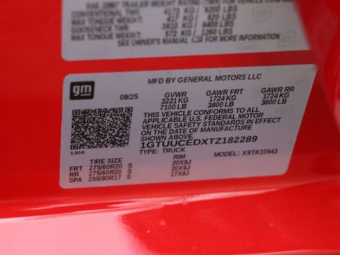 New 2026 GMC Sierra 1500 Elevation w/ LPO, Elevation Black Package image 35