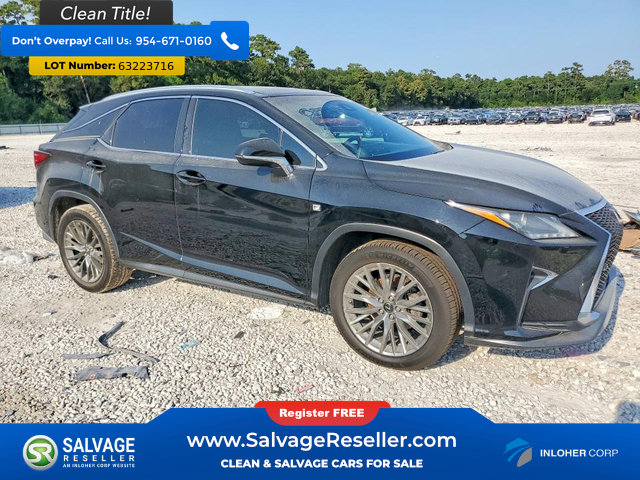 Used 2016 Lexus RX 350 F Sport w/ Accessory Package AWD/4WD image 5