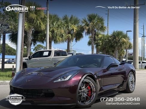 Used 2018 Chevrolet Corvette Grand Sport RWD image 1