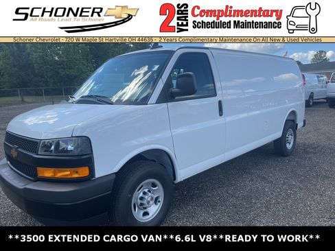 New 2025 Chevrolet Express 3500 Extended w/ Driver Convenience Package image 1