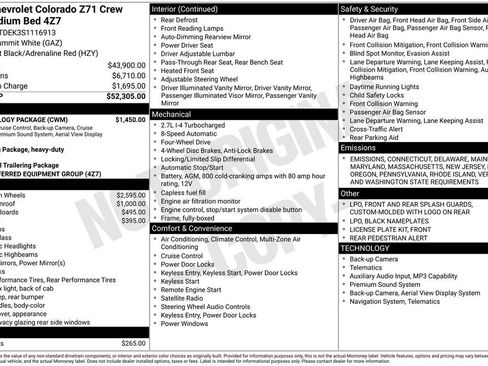 Used 2025 Chevrolet Colorado Z71 w/ Technology Package image 40