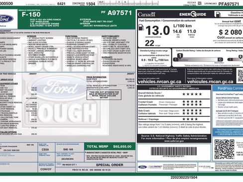 Used 2023 Ford F150 4x4 SuperCrew image 2