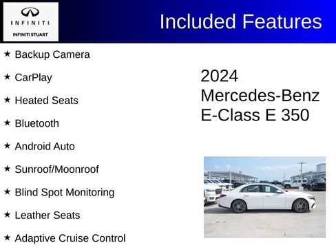 Used 2024 Mercedes-Benz E 350 4MATIC Sedan image 2