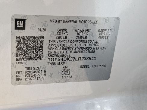 Certified 2020 Cadillac Escalade Platinum AWD/4WD image 34