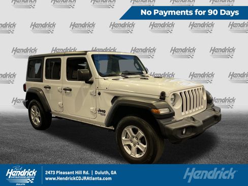 Used 2021 Jeep Wrangler Unlimited Sport AWD/4WD image 1