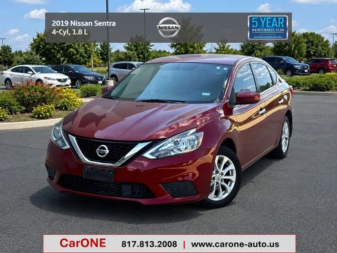 Used 2019 Nissan Sentra SV FWD image 1