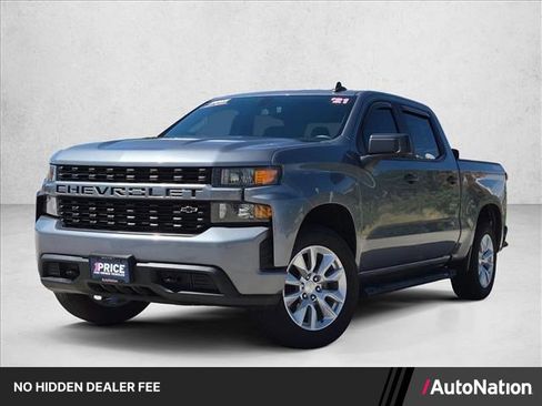 Used 2021 Chevrolet Silverado 1500 Custom AWD/4WD image 1