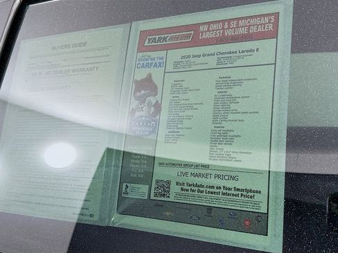 Certified 2020 Jeep Grand Cherokee Laredo image 13