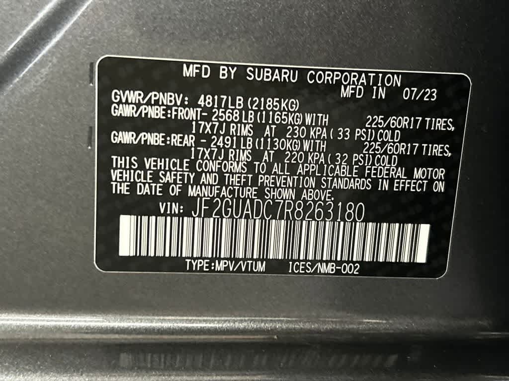 Certified 2024 Subaru Crosstrek 2.0i Premium w/ Crosstrek Mirror Package AWD/4WD image 21
