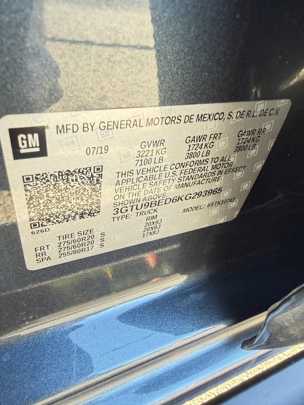 Used 2019 GMC Sierra 1500 SLE w/ SLE Value Package AWD/4WD image 51