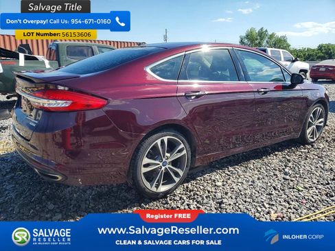 Used 2018 Ford Fusion Titanium FWD image 4