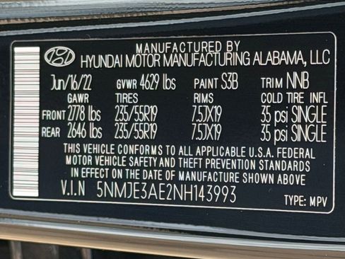 Used 2022 Hyundai Tucson Limited image 19