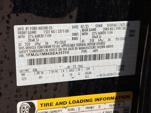 Used 2025 Ford Expedition Platinum AWD/4WD image 28