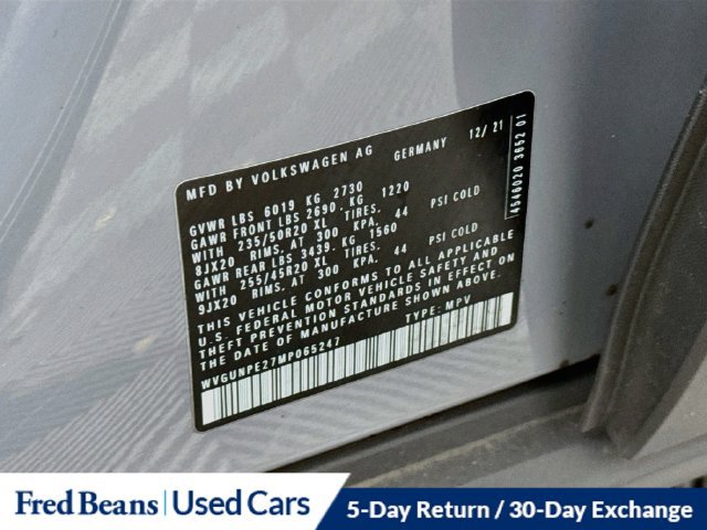 Used 2021 Volkswagen ID.4 Pro S AWD/4WD image 38