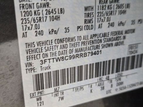 Used 2024 Ford Maverick Tremor w/ Tremor Off-Road Package AWD/4WD image 66