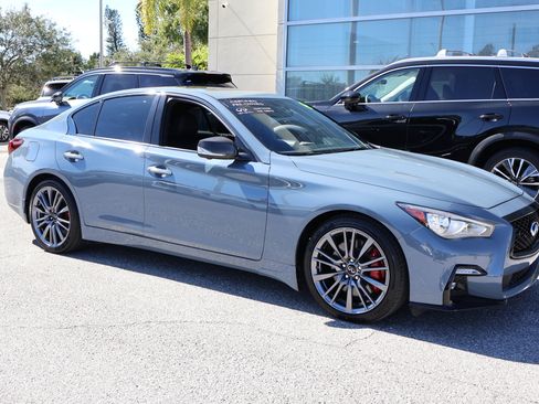 Certified 2022 INFINITI Q50 Red Sport 400 w/ Carbon Fiber Package image 12