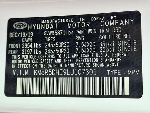Used 2020 Hyundai Palisade Limited AWD/4WD image 29