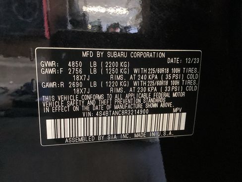 Certified 2024 Subaru Outback Limited AWD/4WD image 16