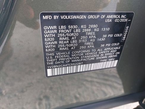 New 2026 Volkswagen Atlas SEL AWD/4WD image 32