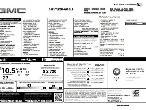 Certified 2023 GMC Yukon SLT w/ SLT Premium Package AWD/4WD image 35