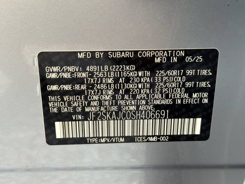 Used 2025 Subaru Forester Wilderness w/ Wilderness Package AWD/4WD image 38